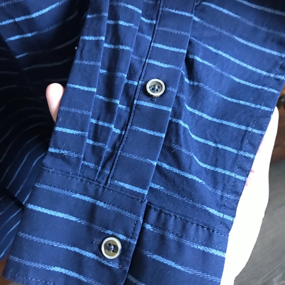 NWT Ike Behar men’s navy shirt size large - Picture 5 of 7